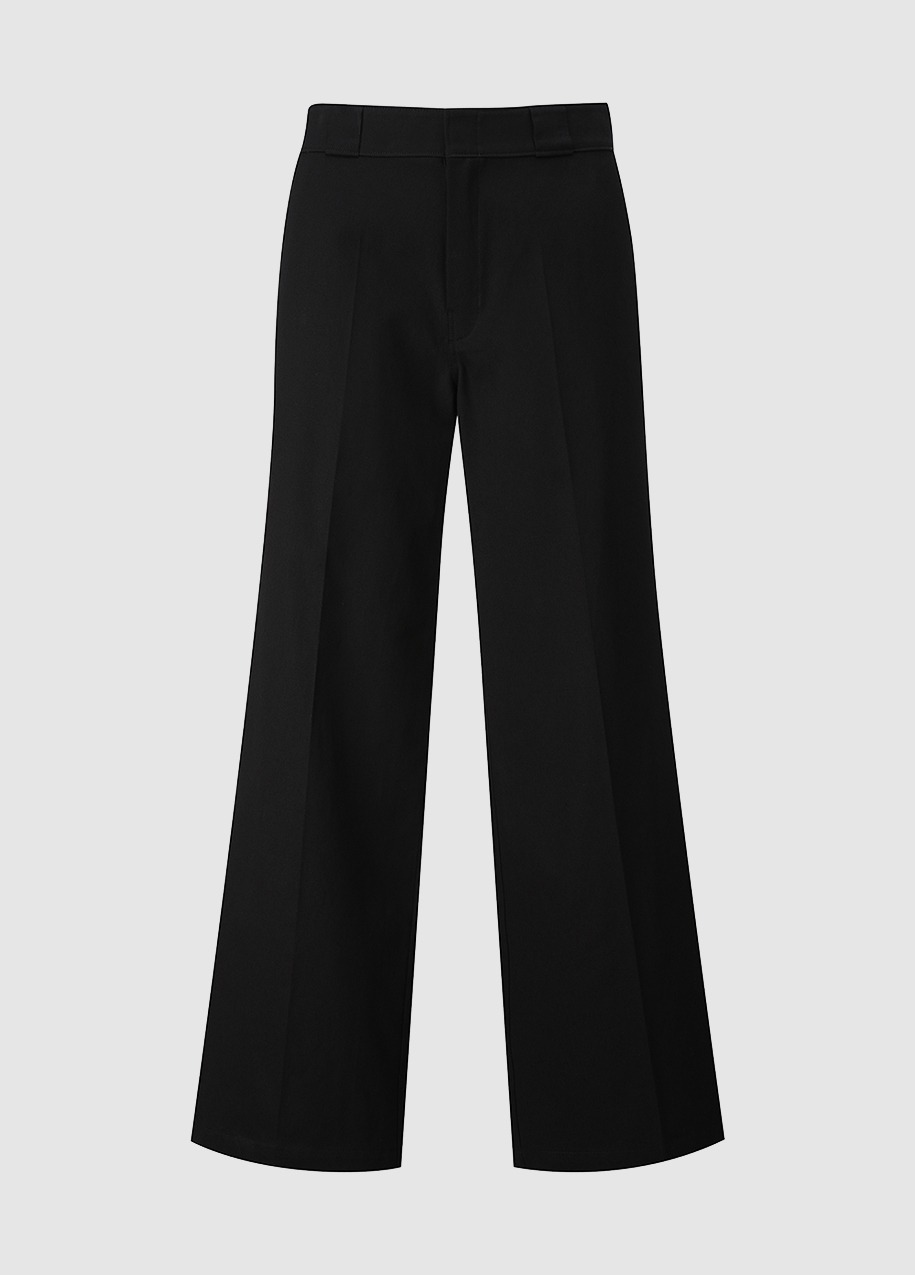 Obi color matching straight pants