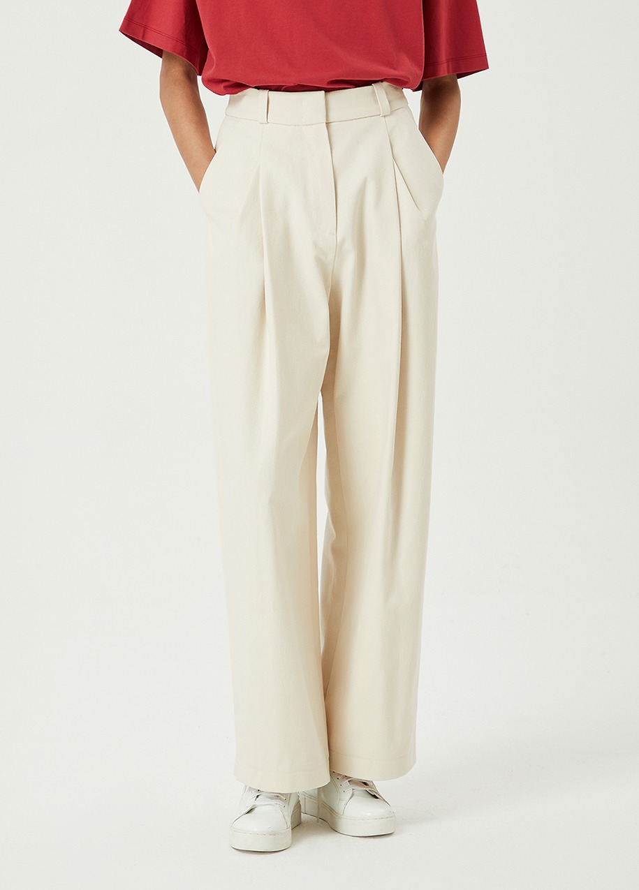 Modified two-tuck volume pants